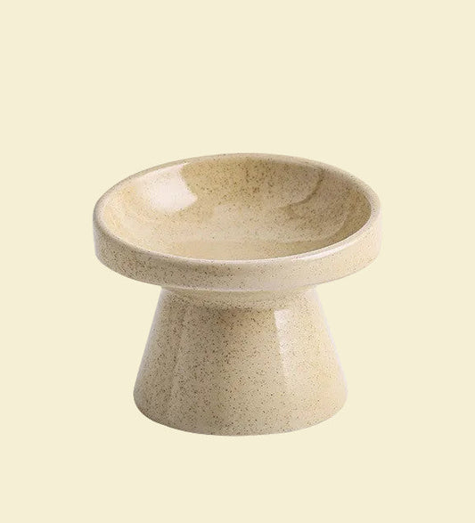 Cervical Protection Ceramic Cat Bowl