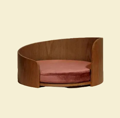 Cathouse Doghouse Removable Solid Wood Cat Bed